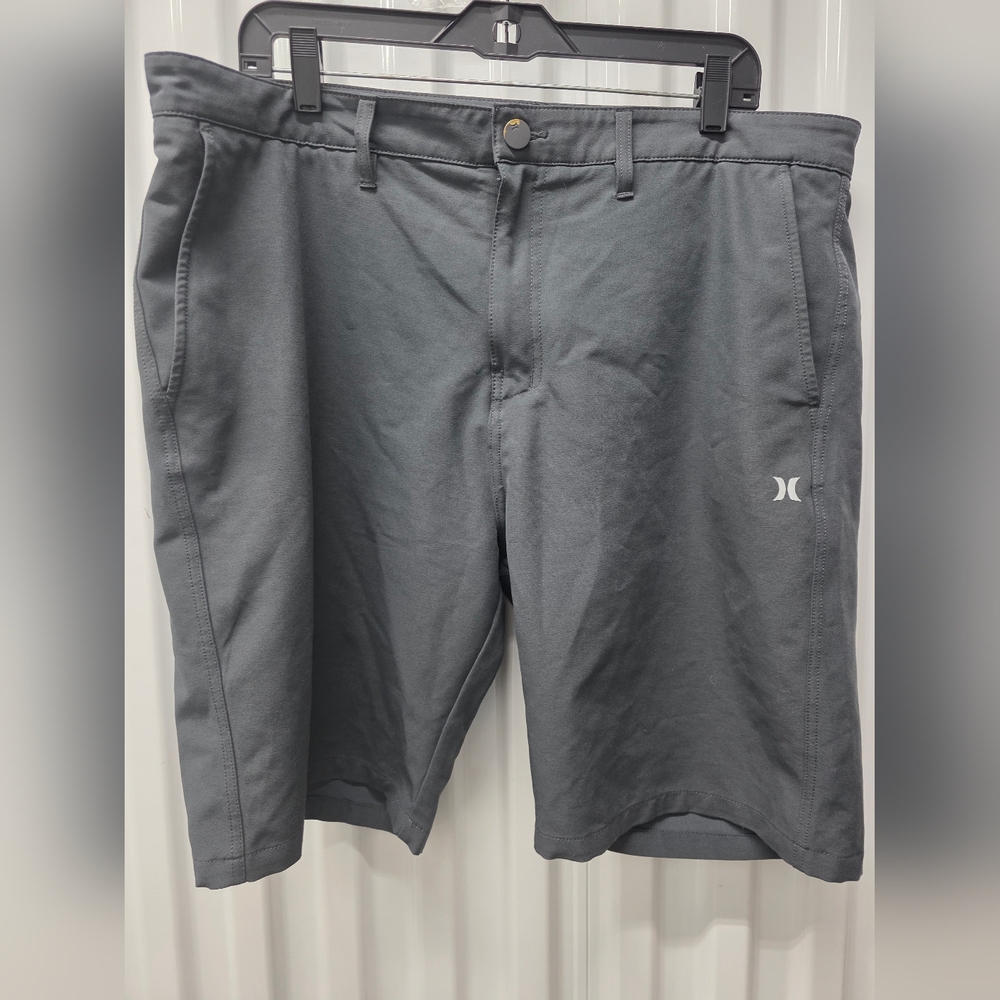 Hurley Men's Dark Gray Hybrid Shorts